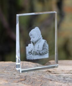 Foto in glas - Asymmetrisch Verticaal 2D