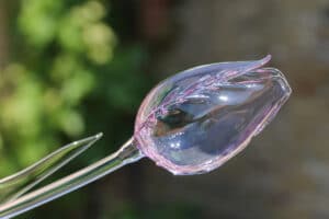 Glazen Tulp Violet